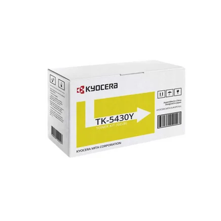 Kyocera Tk-5430Y Yellow Sarı Orjinal Fotokopi Toneri Ecosys Ma2100- Pa2100 1.250 Sayfa Kapasiteli