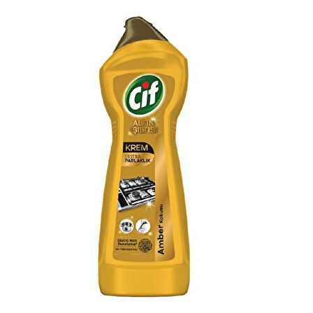 Cif Krem 500 ml Gold-Amonyak-Limon 3 lü Karma Paket