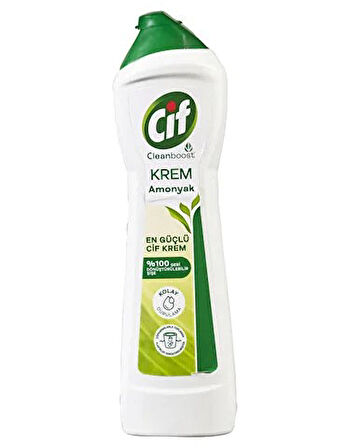 Cif Krem 500 ml Gold-Amonyak-Limon 3 lü Karma Paket