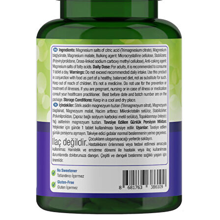 Nature's Supreme Multi Magnesium Complex 30 Tablet - AROMASIZ