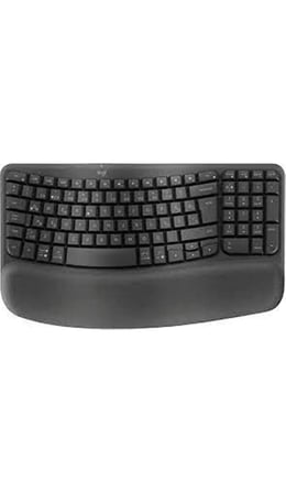 Logitech 920-012311 Wave Keys Kablosuz Türkçe Q Klavye Bluetooth Bağlantı ile Ev Ofis Kullanımı için