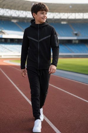 Erkek Çocuk Tech Fleece Double Face Yeni Sezon Eşofman Takımı ESF7020