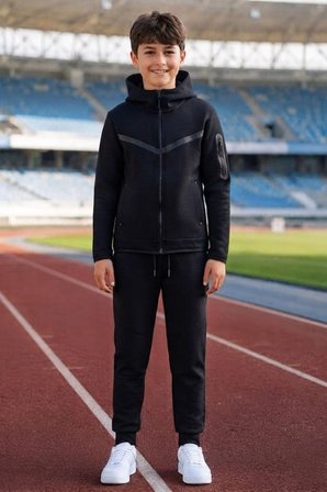 Erkek Çocuk Tech Fleece Double Face Yeni Sezon Eşofman Takımı ESF7020