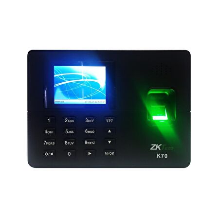 ZkTeco K 70 (TCP/IP) Parmak İzi Personel Takip Cihazı