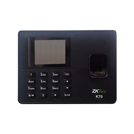 ZkTeco K 70 (TCP/IP) Parmak İzi Personel Takip Cihazı