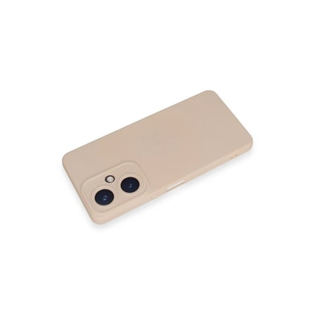 Vivo Y27 Kılıf Nano içi Kadife Silikon - Pudra