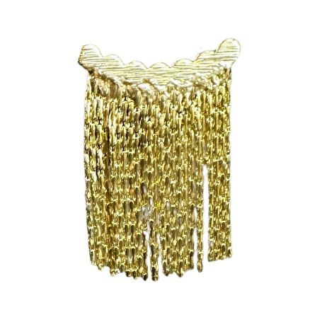 Uretti - İREM 3914 6347 Saçaklı Model Tasarım Küpe