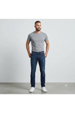 511 Erkek Slim Fit Kot Pantolon koyu lacivert -0063 Lacivert / 33/32