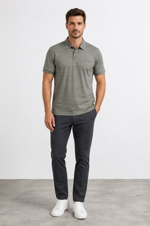 POLO YAKA CEPLİ T-SHIRT HERMAN 1395