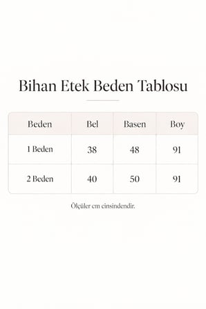 Kadın Beli Lastikli Tam Boy Triko Simli Etek W27-2913-Siyah