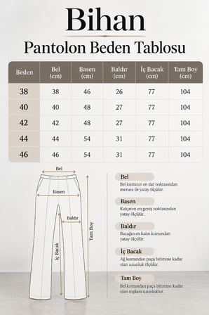 Kadın Yüksel Bel Ütü İzli Yan Cepli Pantolon 27K-202-Siyah