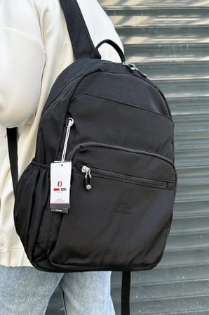 Okul Cantasi Ithal klinkir kumas Kadin Sirt Ve Okul Cantasi Siyah Just Polo JPM10037R