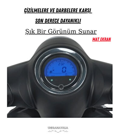 Arora Cappucino 2020-2024 Dijital Gösterge Uyumlu Mat Ekran Koruyucu