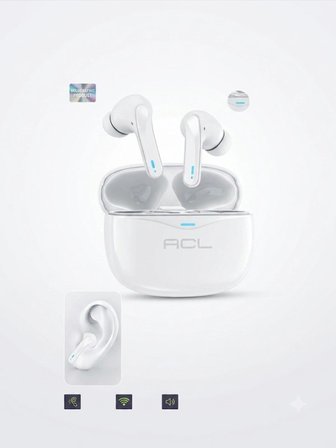 ACB-71 Bluetooth 5.4 Çift Mikrofonlu Kablosuz Kulak İçi Kulaklık (Gürültü Engelleme / HD Görüşme)