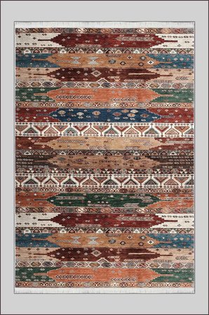 Yolluk Halı – Kaymaz Tabanlı, Yıkanabilir, Yumuşak Dokulu, Şık ve Dayanıklı Tasarım (1414 Y