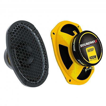 SOUNDMAX SX-M69F-400WMAX-100W RMS-PROFESYONEL -OVAL MİDRANGE