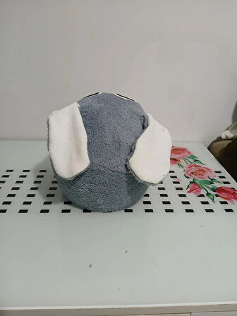 Peluş Tavşan Kask Kılıfı