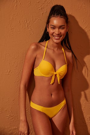 Basic Hipkini Sarı Bikini Altı