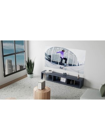 Hp Cc500 Yüksek Parlak 3İn1 Fhd Projeksiyon Cihazı 600 Led Lms ( Stick- 84 İnç Perde Hediyeli)