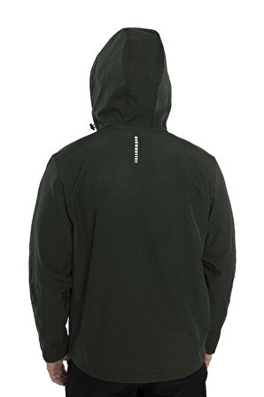 Crozwise Haki Erkek Su Geçirmez Softshell Outdoor Mont / Ceket - 5036-04
