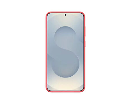 Samsung Galaxy S25 Plus Silikon Kılıf Kırmızı