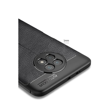 Xiaomi Redmi Note 9 5G Kılıf Auto Focus Kapak - Kırmızı