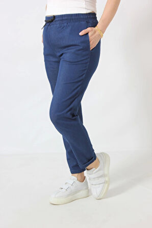 PL-100 CEPLİ BELDEN İPLİ AYARLANABİLİR BORU LACİVERT PAÇA EŞOFMAN 