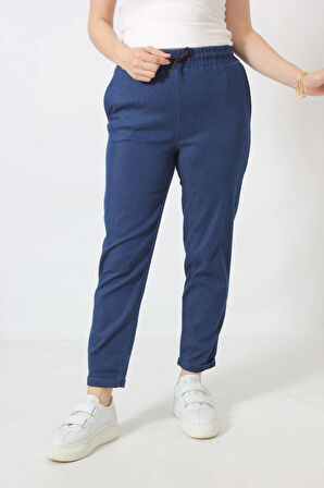 PL-100 CEPLİ BELDEN İPLİ AYARLANABİLİR BORU LACİVERT PAÇA EŞOFMAN 