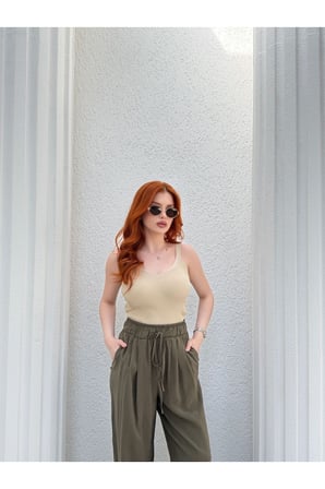 Kadın Bordo Triko Atlet FRV0176
