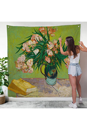 Vincent van Gogh Zakkum Duvar Örtüsü-8359