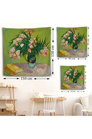 Vincent van Gogh Zakkum Duvar Örtüsü-8359