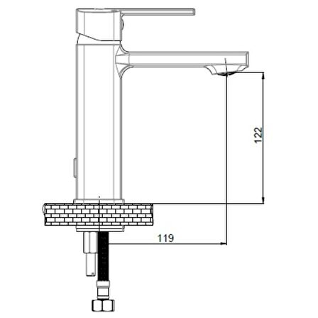 GPD PEDRA LAVABO BATARYASI MLB160