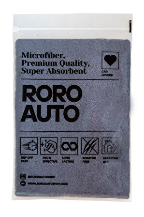 Roro Auto Alpler Mikrofiber Yıkama & Kurulama Seti