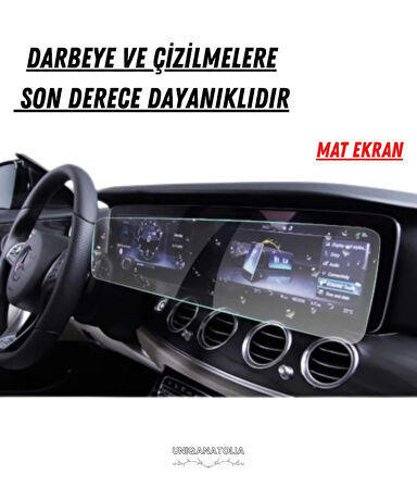 Mercedes CLA 200 2025 Navigasyon ve Bilgi Ekran Uyumlu Mat Ekran Koruyucu
