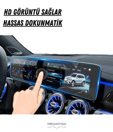 Mercedes CLA 200 2025 Navigasyon ve Bilgi Ekran Uyumlu Nano Ekran Koruyucu