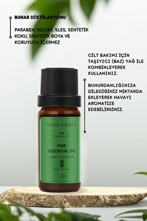 Bade Natural Çam Uçucu Yağı 10 ml