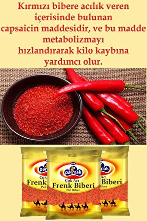 Zehir Acı Pul Biber (Frenk) 1000 gr - 1 kg