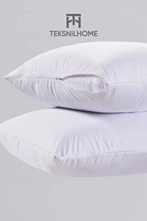 5 Adet Fermuarlı Yastık Astarı | 50x70cm Fermuarlı Beyaz Yastık Kılıfı |yastık Iç Kılıfı Şilte Milt