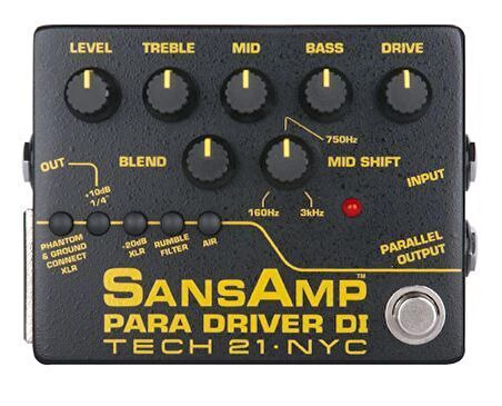 Tech 21 PMDIV2 Para Driver DI V.2 Gitar Pedalı