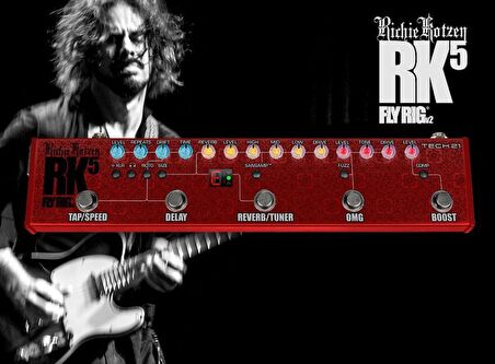 Tech 21 RK5V2 Richie Kotzen Fly Rig Elektro Gitar Pedalı