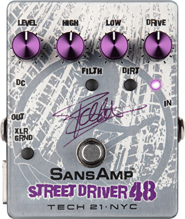 Tech 21 Frank Bello Street Driver 48 Bas Gitar Pedalı