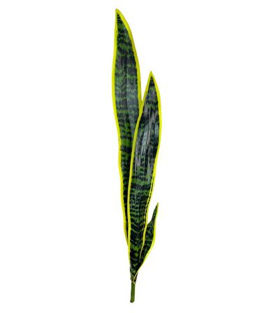 Yapay Çiçek Sansevieria Yeşil Kılıç Çiçeği 4 Adet 65cm Salon Çiçeği Yapay Bitki