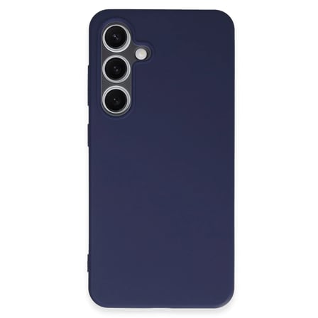Samsung Galaxy S24 Kılıf First Silikon - Lacivert