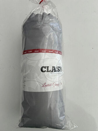 Clasy Pamuk Saten Lastikli Çarşaf Seti – Çift Kişilik (Düz)