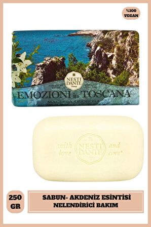 Sabun Emozioni in Toscana Mediterranean Touch Vegan Bakım 250 g