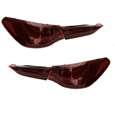 Bmw G22/G23/G26 CS Look Kırmızı Stop Seti