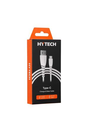 Hytech Hy-Xtk30 2.4A Type-C 90Cm Beyaz Hızlı Şarj Kablosu
