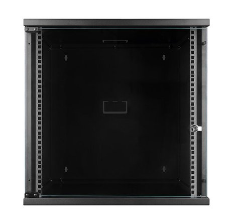 S-Link Sl-U12 Yeni Nesil 12U Soho Rack Kabin W 530Mm D 400Mm Siyah