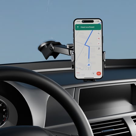 S-Link Sl-At94 Universal Ayarlanabilir Siyah Araç Telefon Tutucu