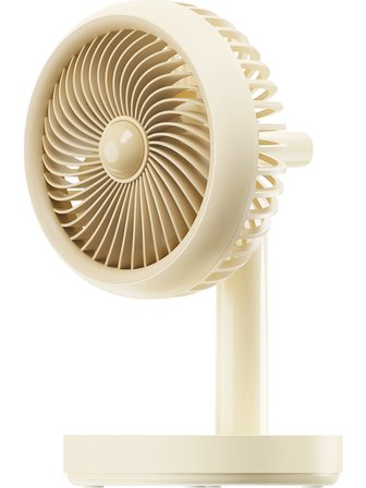 Asonic Afn22 Krem 500Mah 3 Hız Kademeli Masaüstü Usb Fan